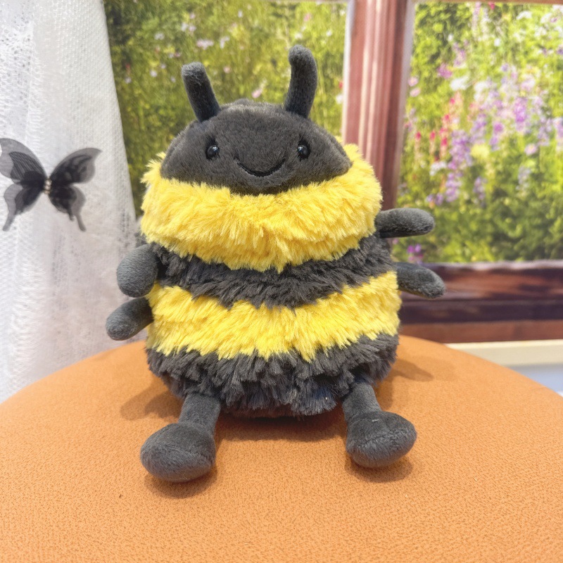 Cute Albee Bee Spring Plush Toy for Kids, Super Soft Elephant Plush, Perfect Cuddly Gift, Ideal Soothing Plush Toy