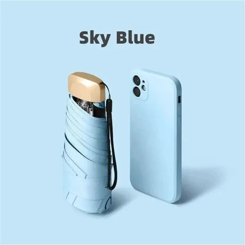 Mini Pocket Capsule Sun & Rain Umbrella
