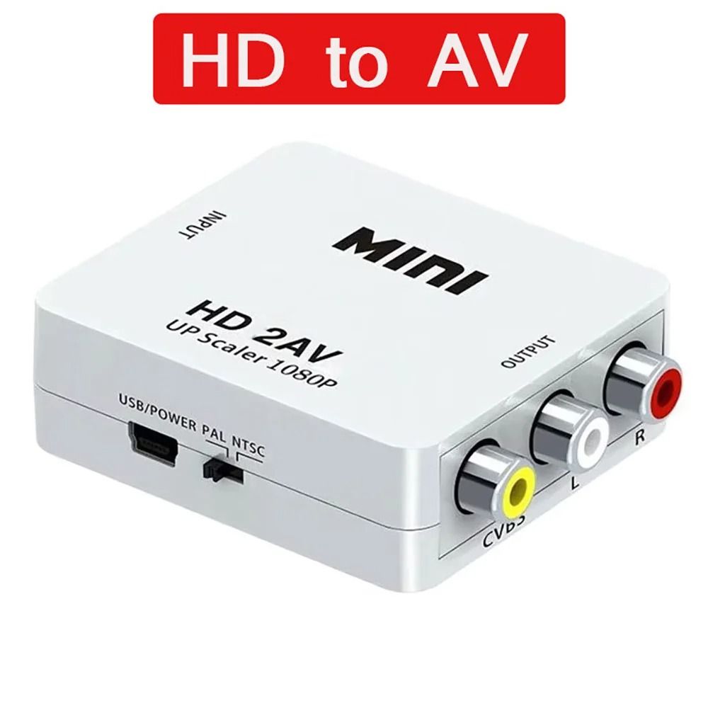 Professional RCA to HDMI Composite Video Converter