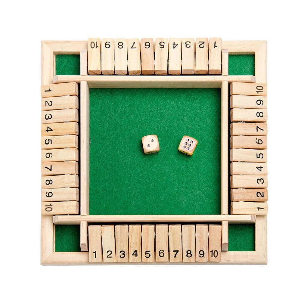 FlipBlock Wooden Board Game - Ultimate Family Flip Block Game