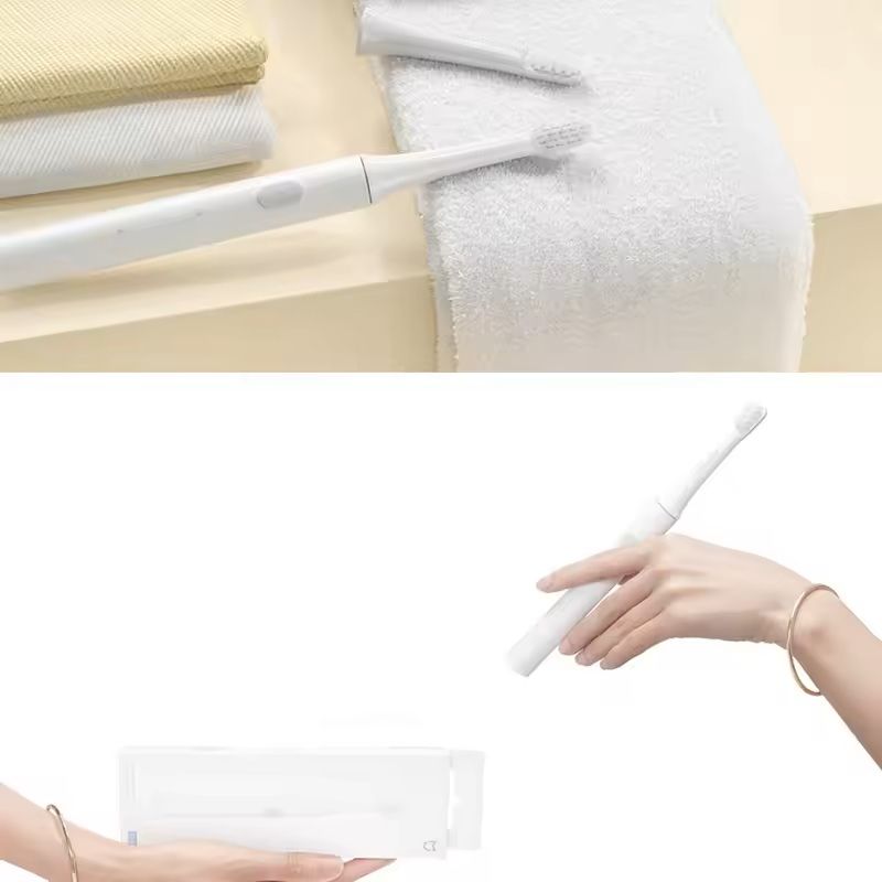 SonicClean Rechargeable Electric Toothbrush – Gentle, Waterproof, and Travel-Ready