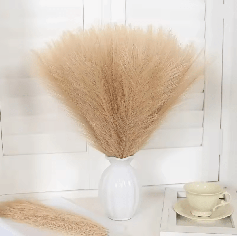BloomAura Artificial Pampas Grass Set