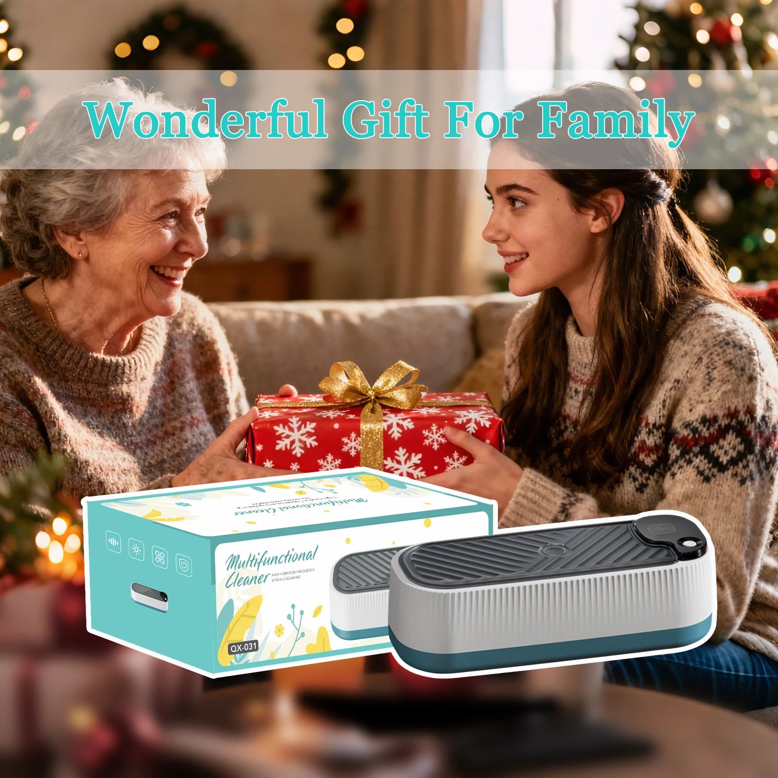 360° Deep Clean Ultrasonic Jewelry Cleaner – Portable USB Eyeglasses Cleaner Machine for Rings, Watches & More