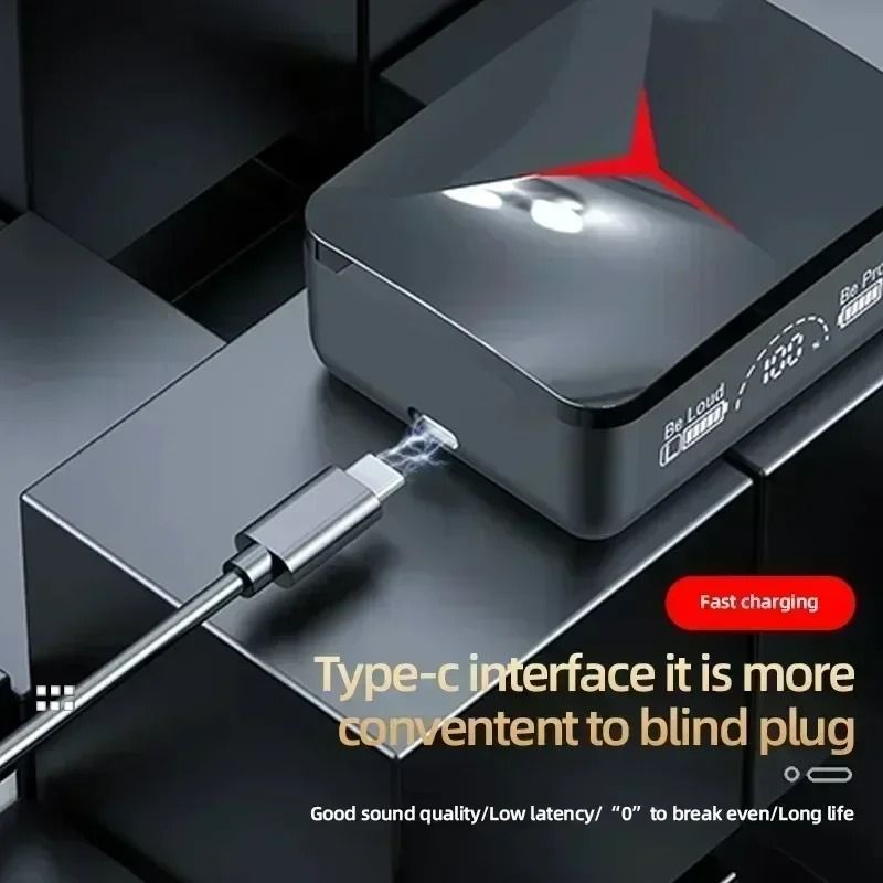 Wireless TWS Bluetooth Earphones with Touch Control and Mic