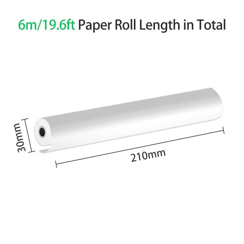 Premium A4 Thermal Paper Roll | BPA-Free Safe Material for Portable Printing