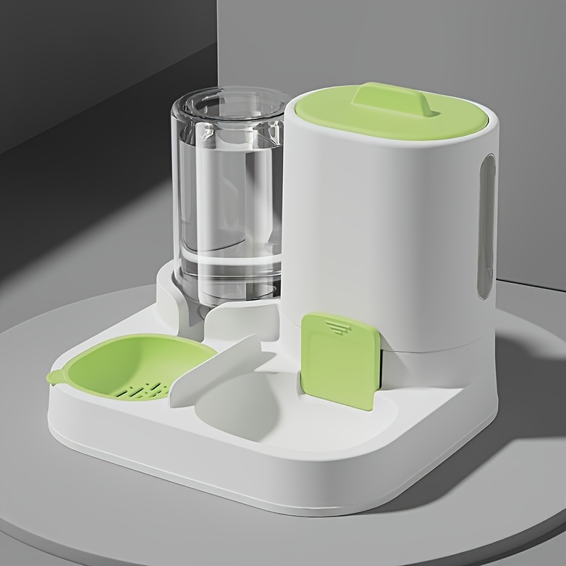 Automatic Gravity Fed Cat Water Dispenser Spill-Proof, Large Capacity, One-Piece Design