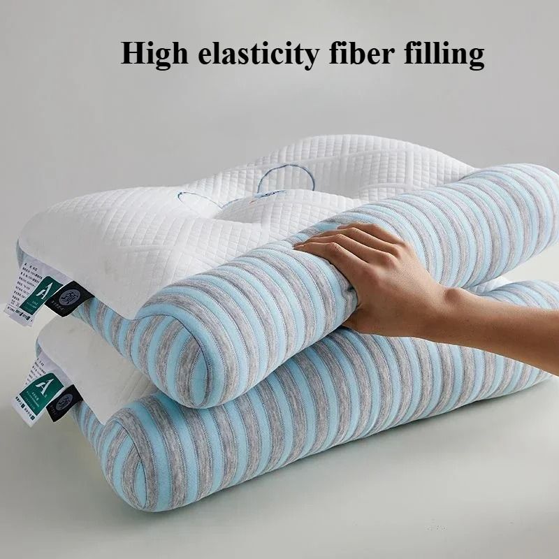Knitted Fabric High Resilience Neck and Body Pillow