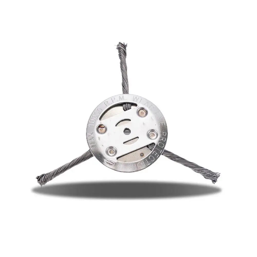 Steel Wire Wheel Weed Brush Trimmer Head