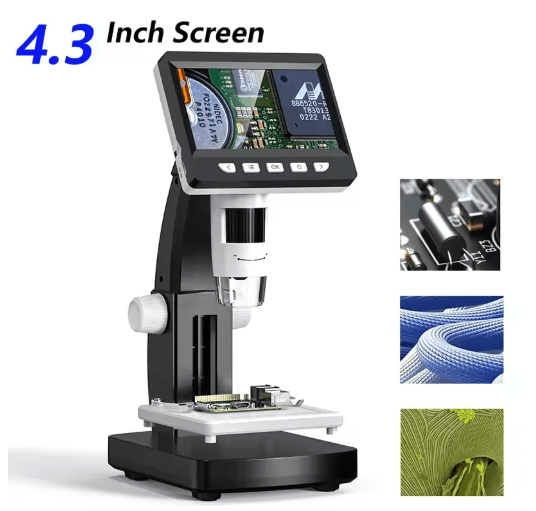 1000X LCD Digital Microscope 4.3