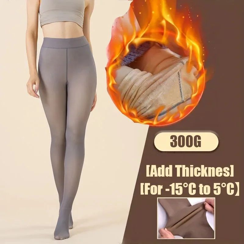 Warm Velvet High Waisted Tights