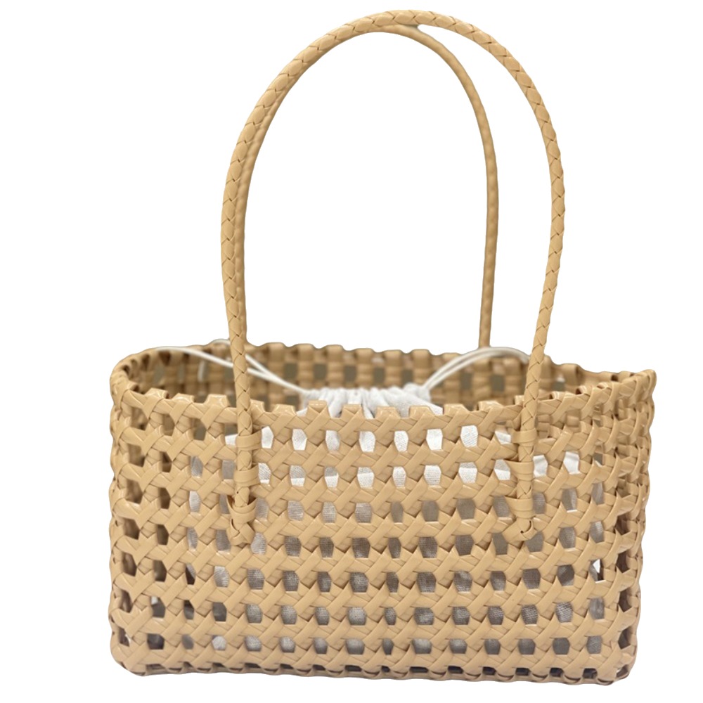 Beach Tote Bag Large Capacity Hollow PVC Summer Shoulder Handbag