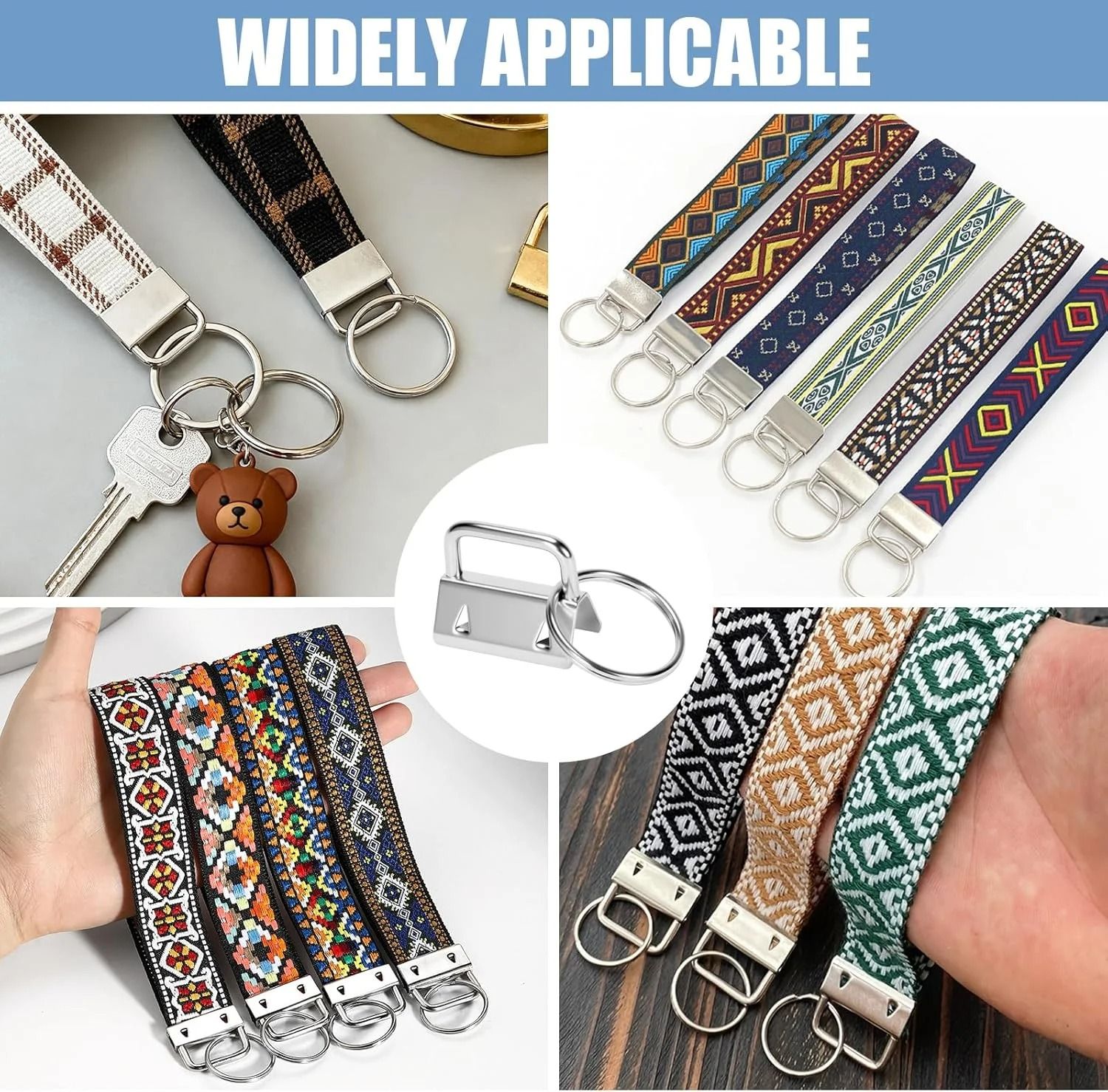 Professional Keychain Tail Clip Hardware Set