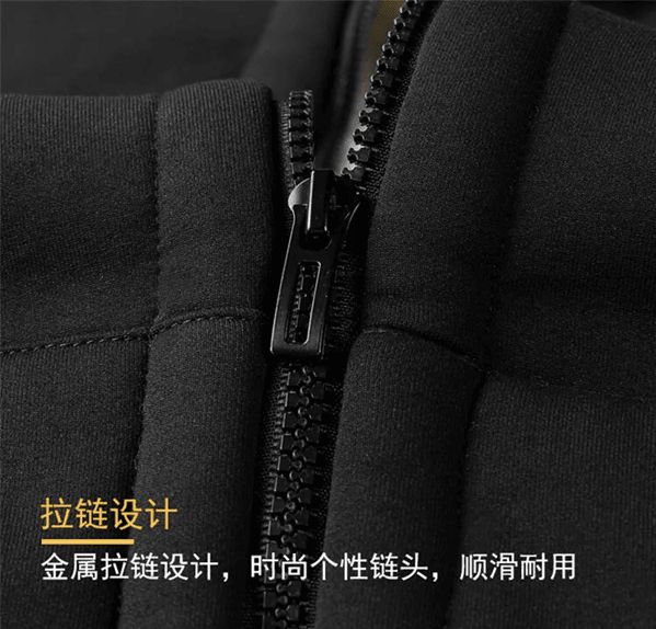Mens Lambswool Fleece Hoodie Winter Warm Zipper Jacket