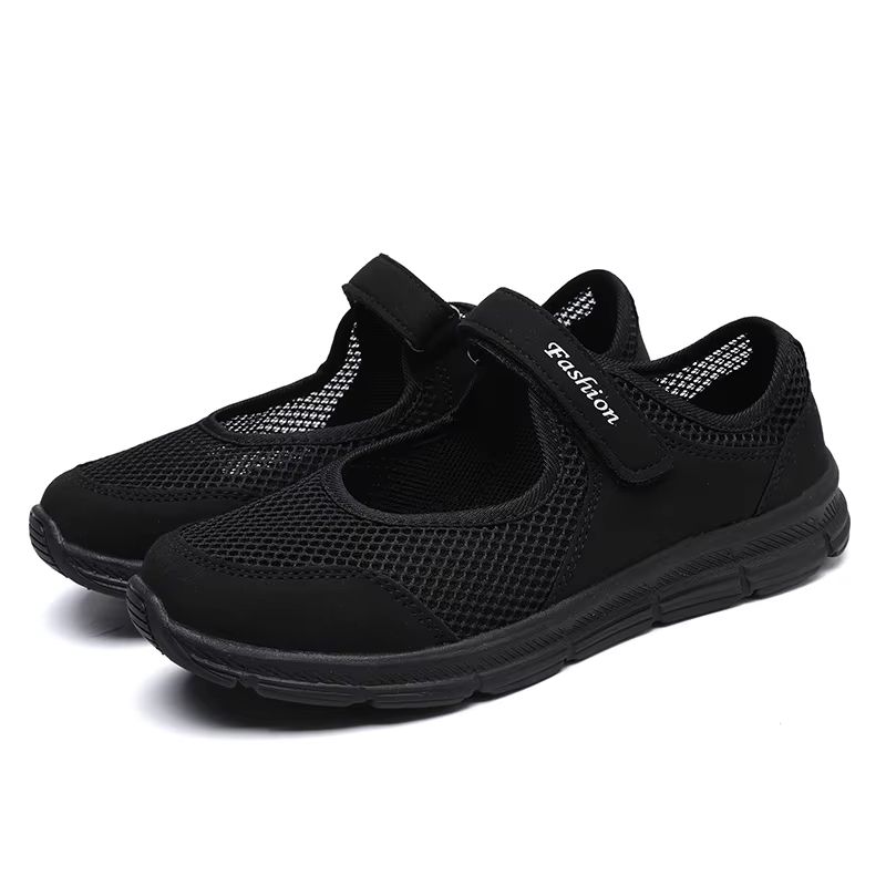 Women's Breathable Vulcanized Mesh Casual Walking Sneakers