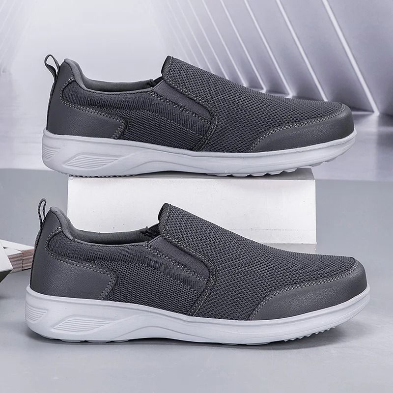 Lightweight Mesh Casual Men Shoes Breathable Loafers Walking Sneakers