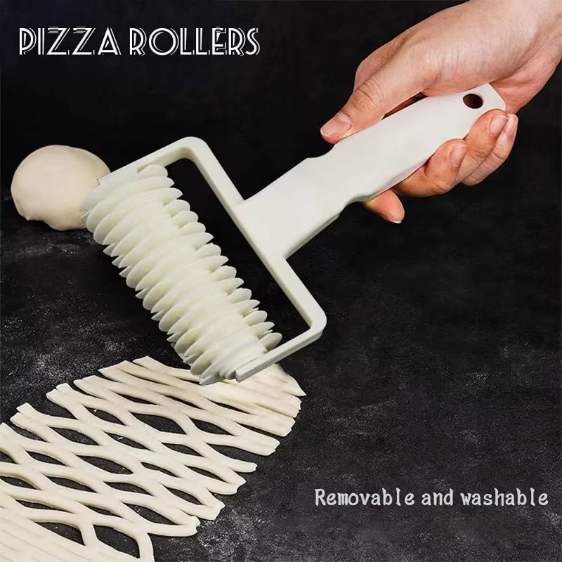 Dual-Wheel Pro Pizza Cutter & Dough Slicer – 2-Roller High-Performance Kitchen Tool