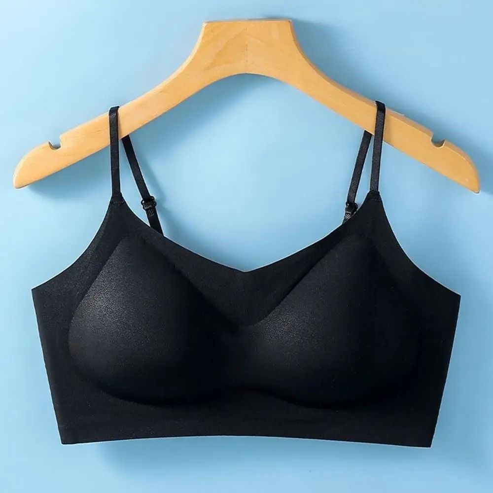 Ultra Thin Breathable Ice Silk Wireless Bra Seamless Cooling Bralette