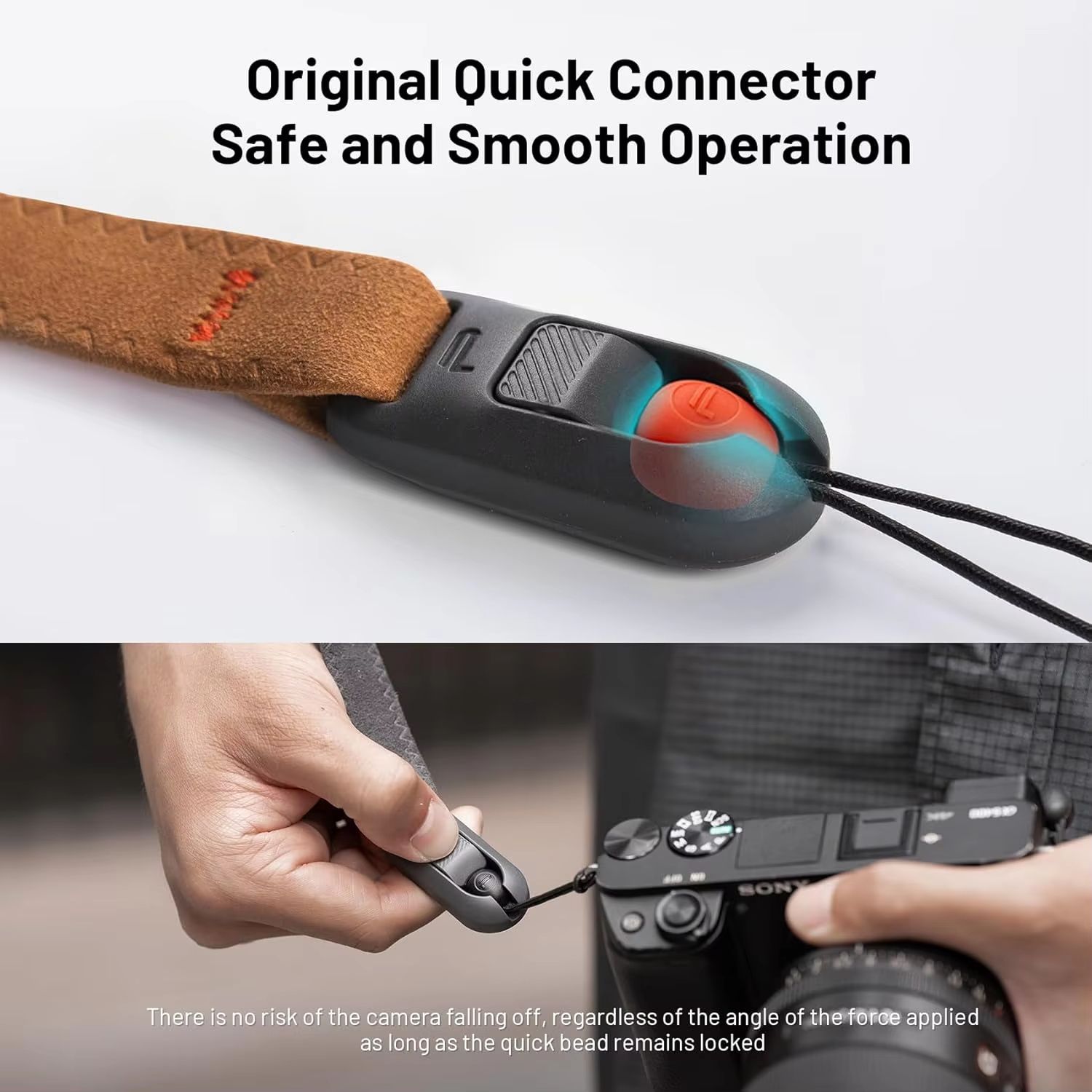 Portable Quick Release Camera Strap Buckle Clip for Straps and Lanyards