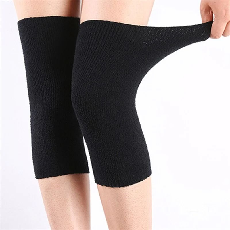 Winter Warm Knee Pads Bamboo Charcoal Thermal Support for Men and Women