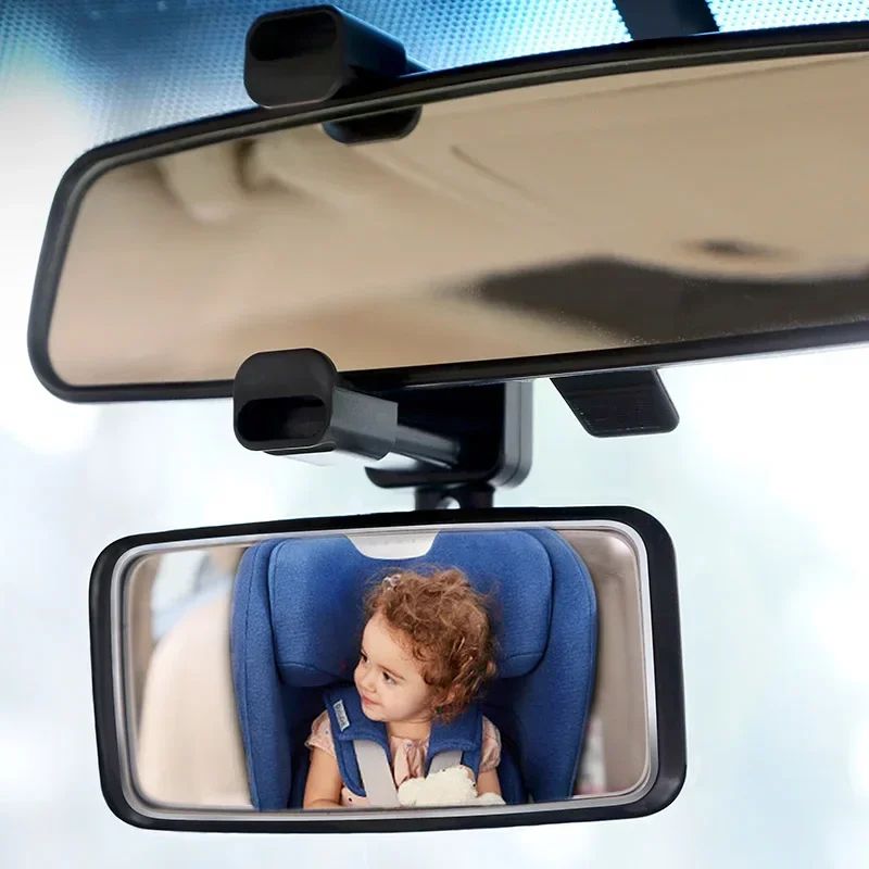 SafeView Baby Car Mirror – Adjustable Rear Facing Baby Mirror for Safer, Stress-Free Driving