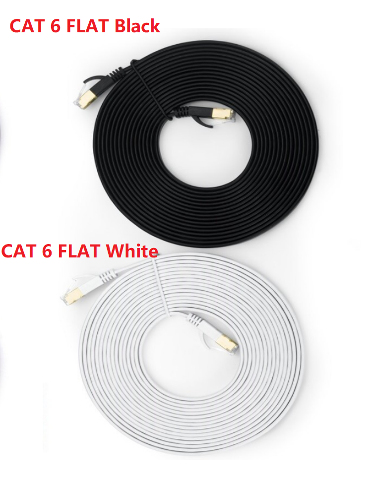 Shielded Cat6 Ethernet Cable, 1000Mbps High-Speed RJ45 Network Cable for Gaming, Streaming, PC, PS5, Xbox & More