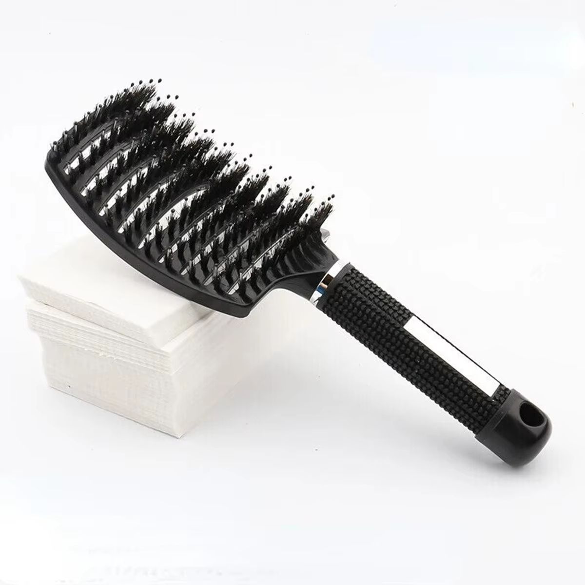 SmoothDetangle Boar & Nylon Scalp Massage Hair Brush