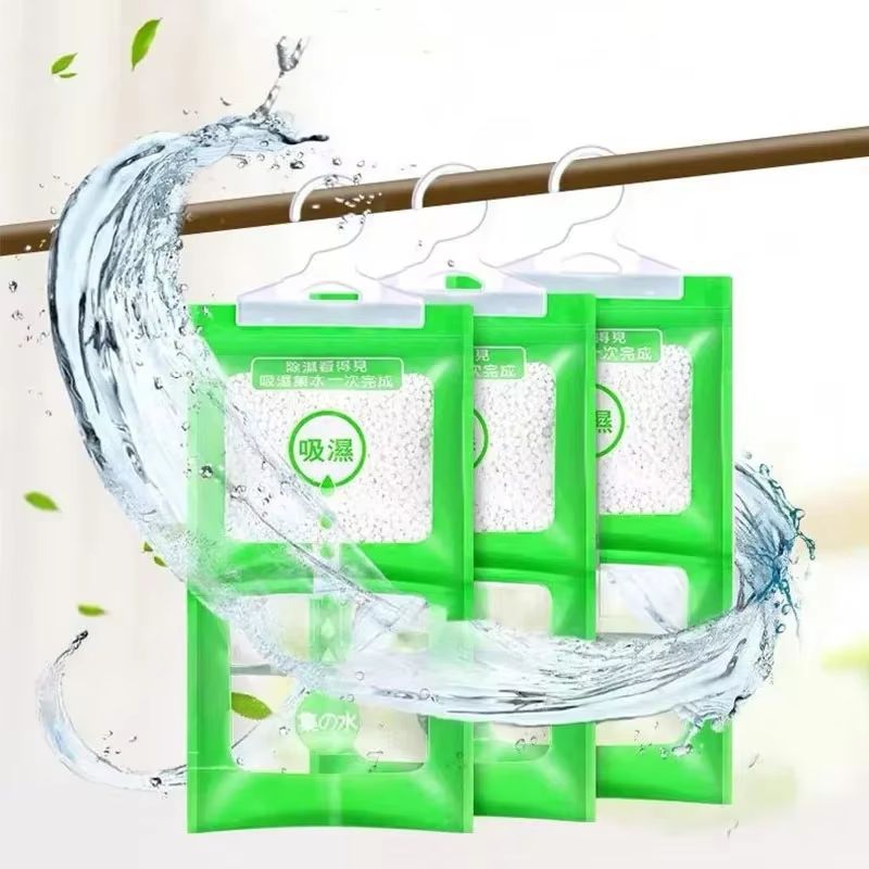 Moisture Absorber Hanging Bag – Moldproof Dehumidifier for Closet, Wardrobe & Indoor Spaces