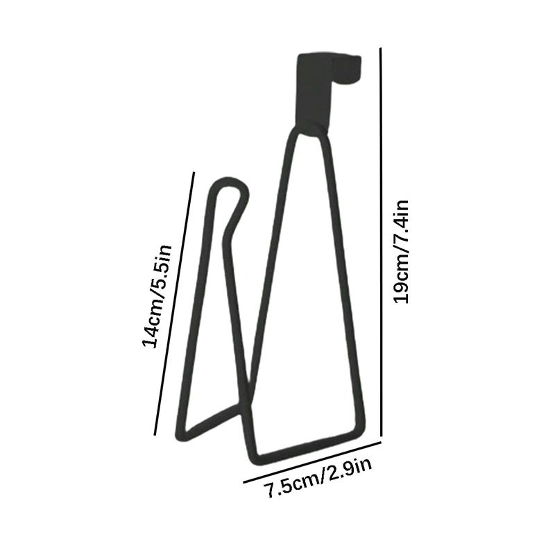 Stainless Steel No Drill Toilet Paper Holder