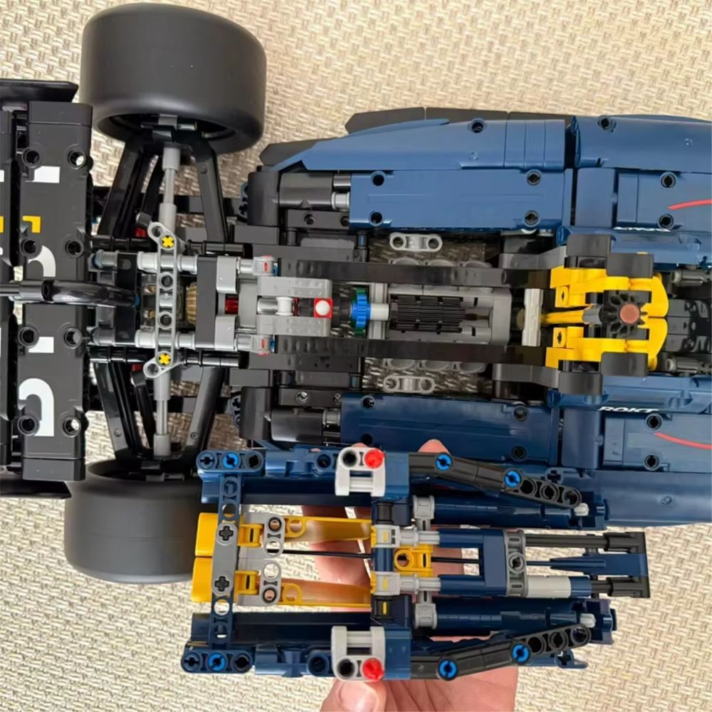 RB20 F1 Technic-Style Racing Car Building Kit – Model with 1,639 Pieces