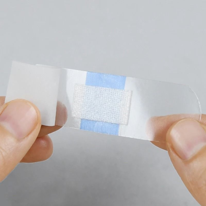 Waterproof Band Aid Transparent Adhesive Medical Strips 120pcs