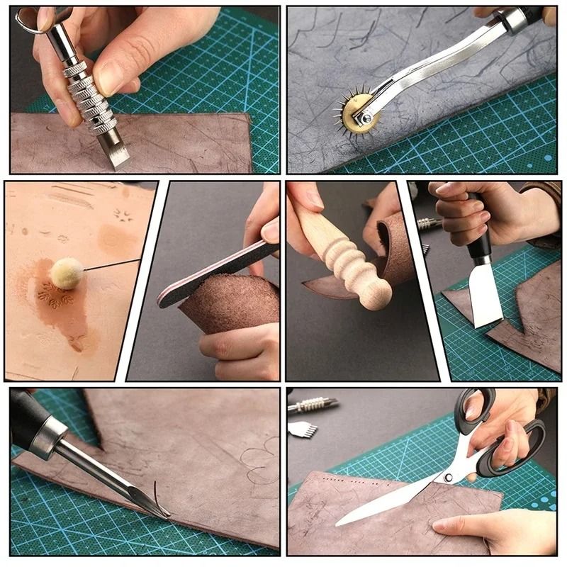 Leather Craft Sewing & Repair Kit – Professional Multi-Piece Stitching Set