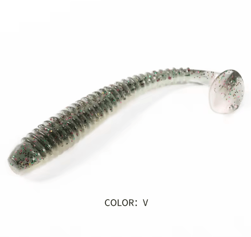 Supercontinent Impact Ring Shad Soft Fishing Lure Realistic Swimbait 63mm 80mm 97mm