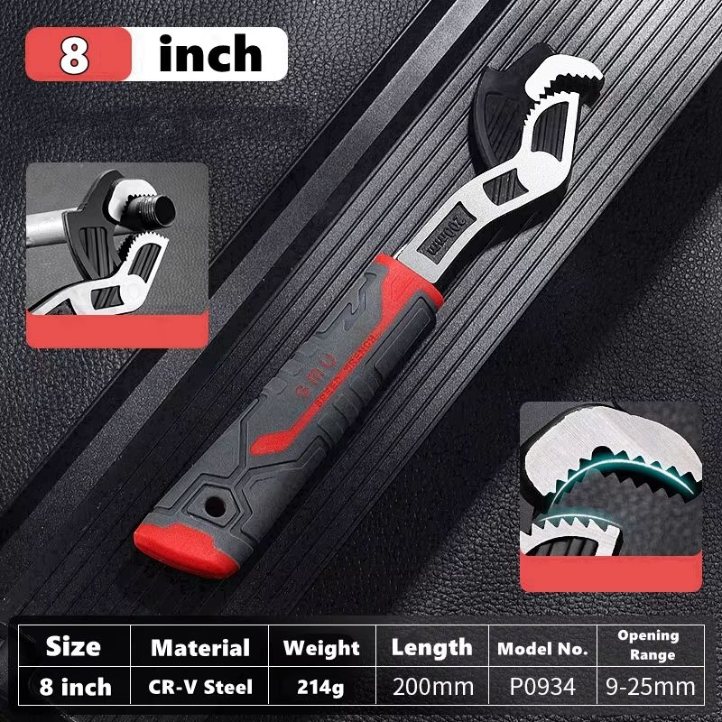 Universal Self-Locking Adjustable Wrench Set (6
