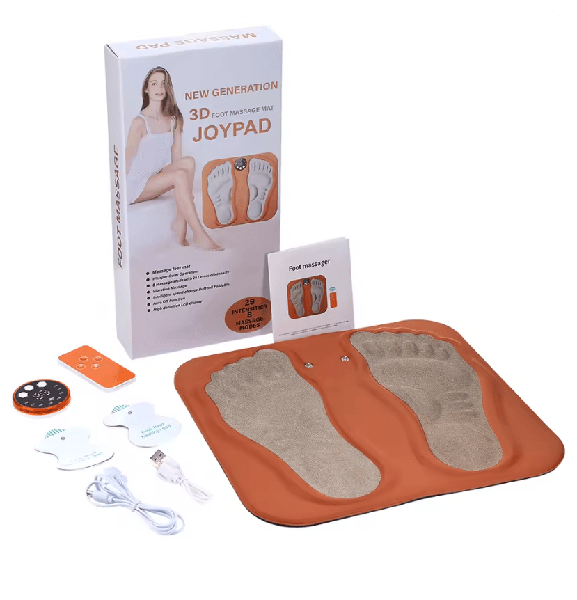 Smart 3D EMS Foot Massage Pad with Remote Control