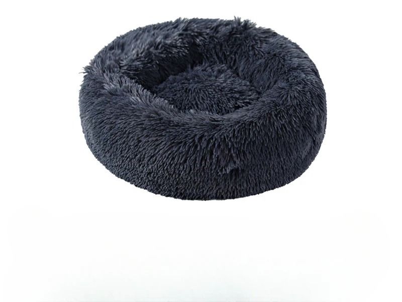 Plush Pet Nest Round Cat Dog Bed