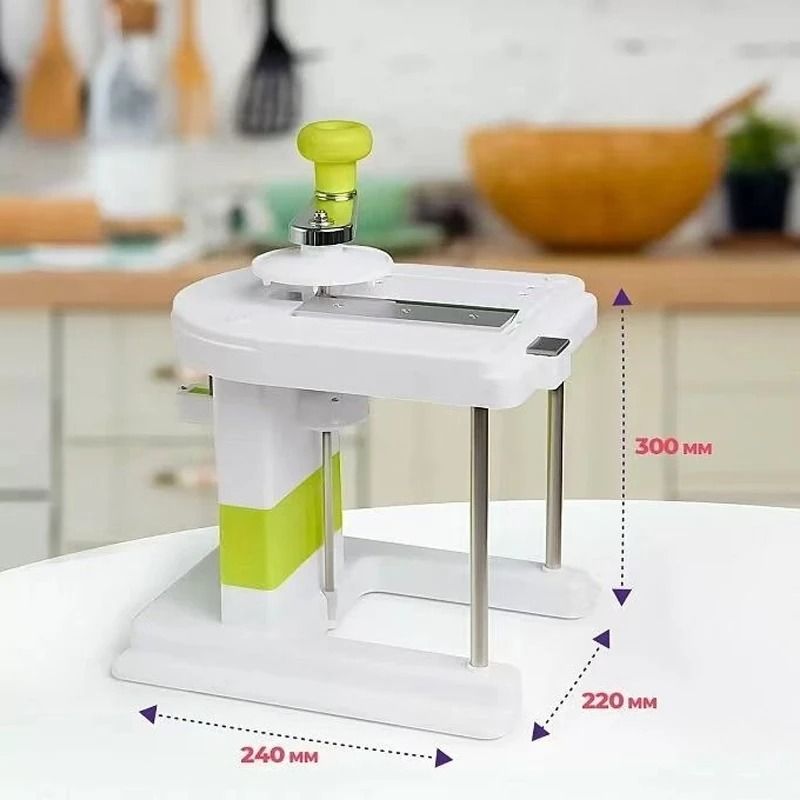 Professional Hand-Cranked Cabbage Shredder & Slicer