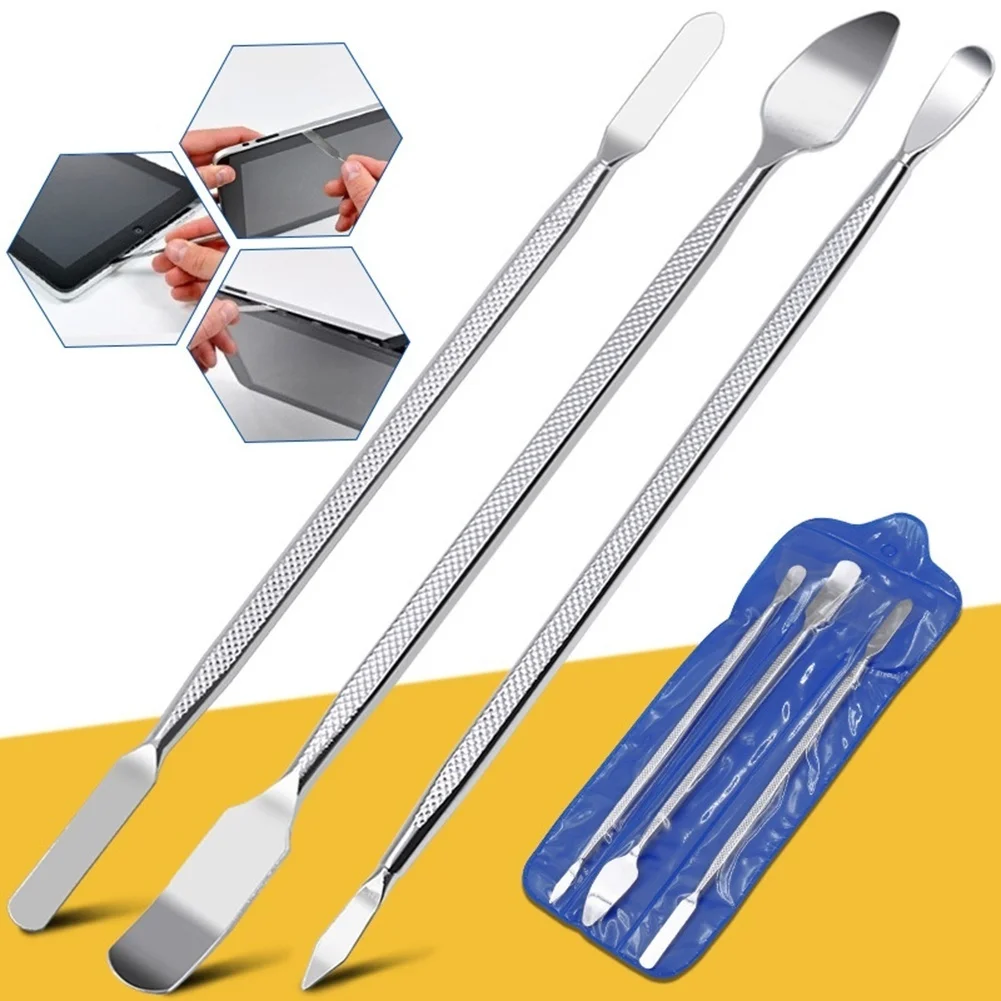 Premium Metal Spudger Tool Kit, Repair Opening Pry Hand Tool for iPhone, Tablet, Smartphone Disassembly