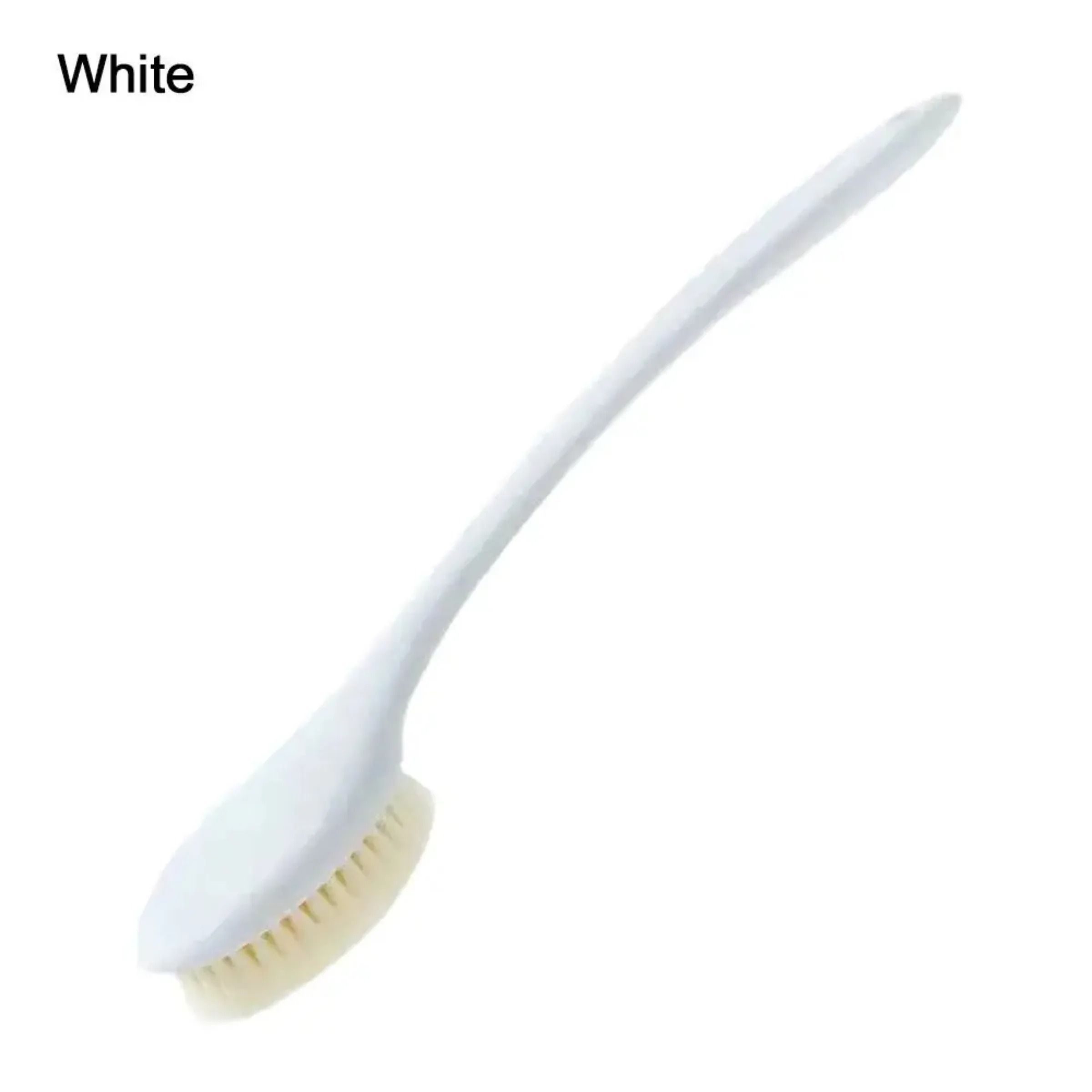 Long Handle Back Bath Brush Soft Bristle Shower Scrubber