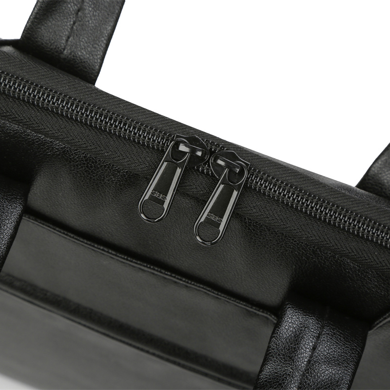 Title 2: Large Capacity Handbag Men'S Briefcase, Adjustable Shoulder Bag And Crossbody Bag With Many Compartments