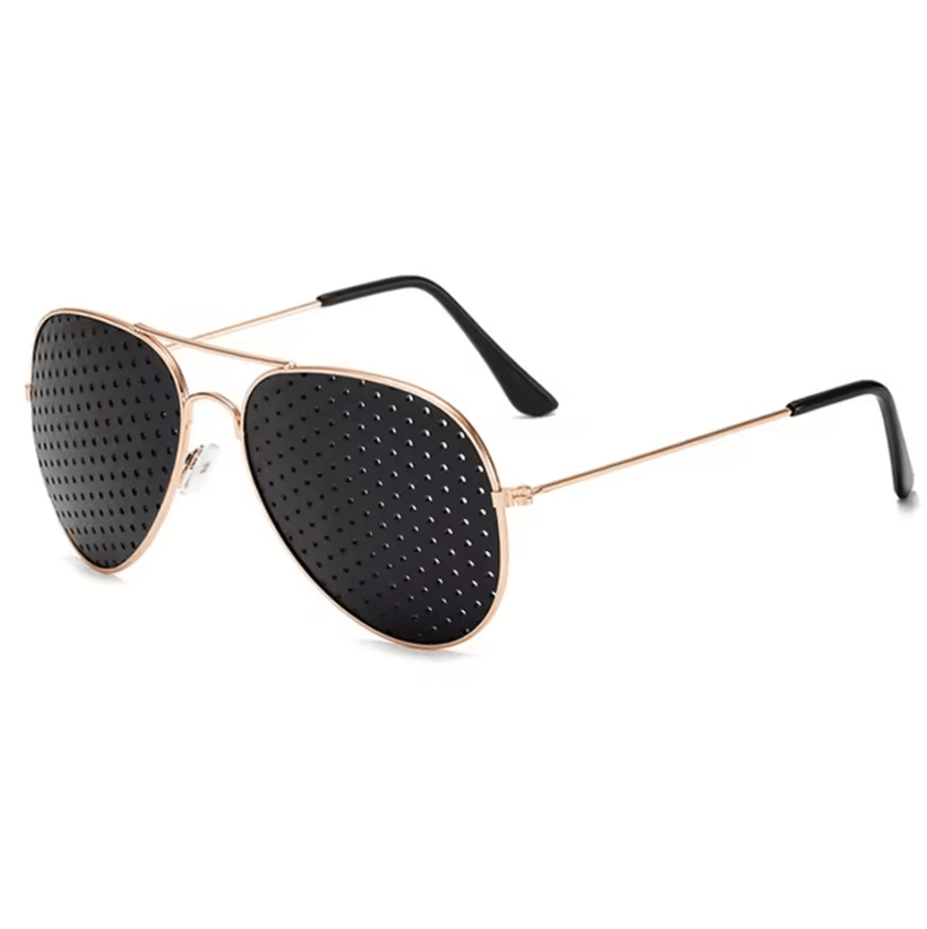 Anti-Fatigue Pinhole Glasses – Vision Training Eye Exercise Eyewear