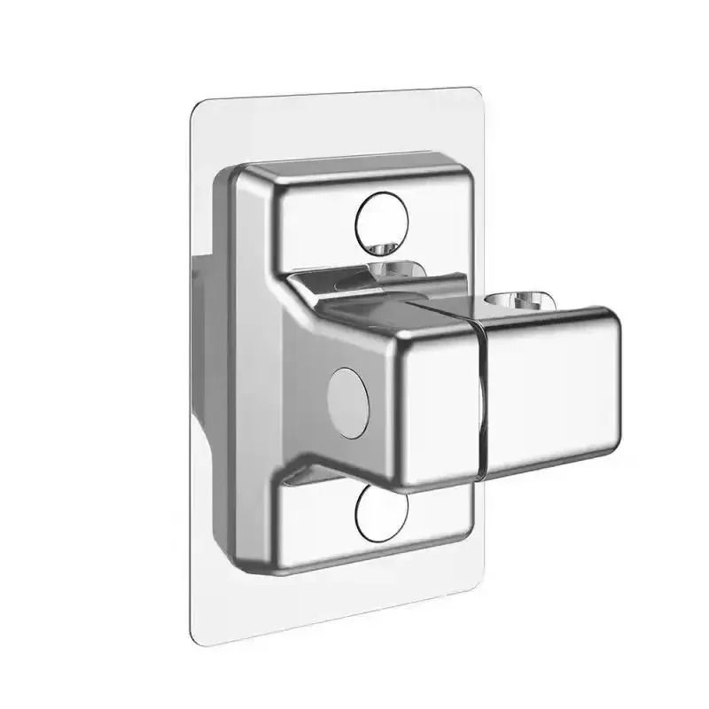 Adjustable Shower Head Holder Wall Mounted Self Adhesive Bracket