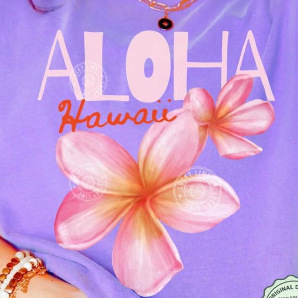 Hawaii Shirt, Aloha Hawaii Shirt, Summer Flower Shirt, Trendy Summer Tee, Retro Summer Top, Hawaiian Shirt, Beach Lover
