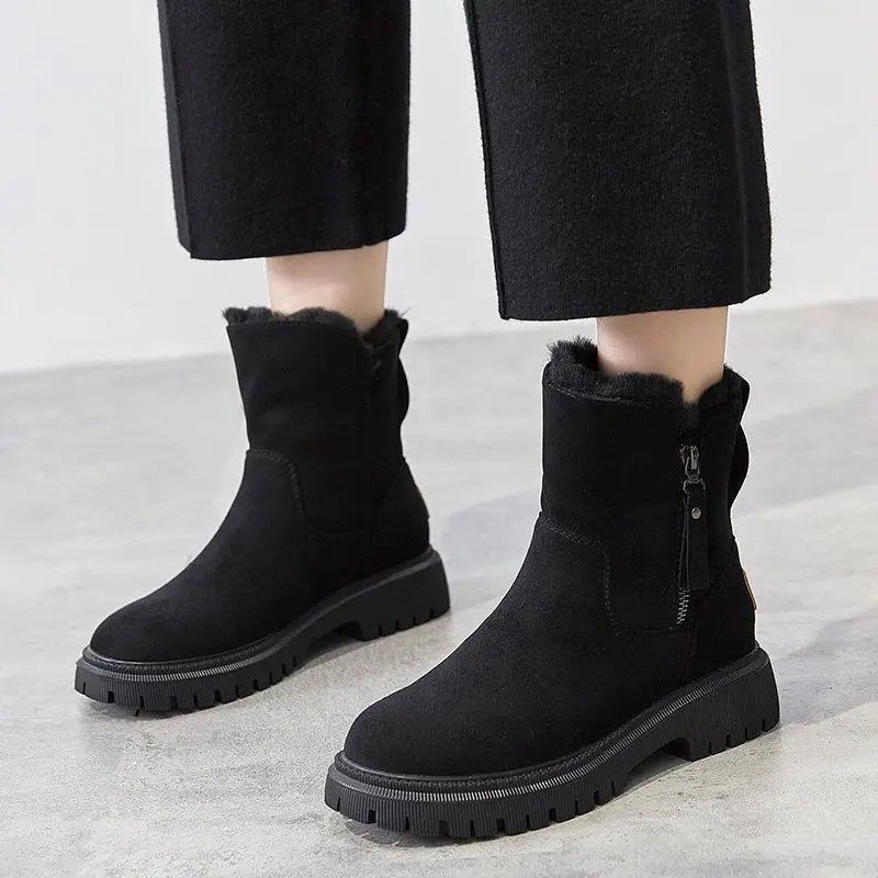Arctic Embrace Womens Winter Boots, Warm Fur-Lined Snow Boots for Women