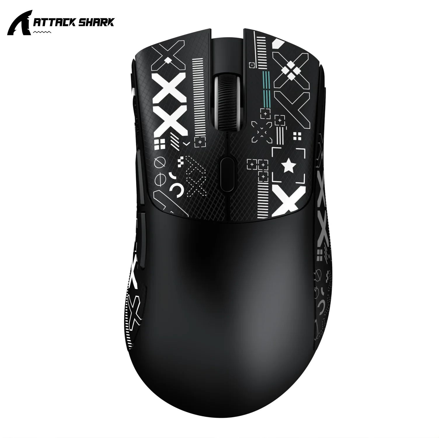 Attack Shark RGB Wireless Gaming Mouse – Tri-Mode Bluetooth Lightweight FPS Mouse