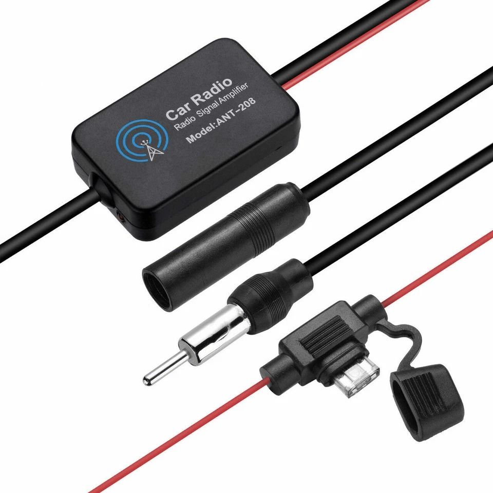 High-Performance Car Antenna Booster for FM & AM Radio Signal Amplification
