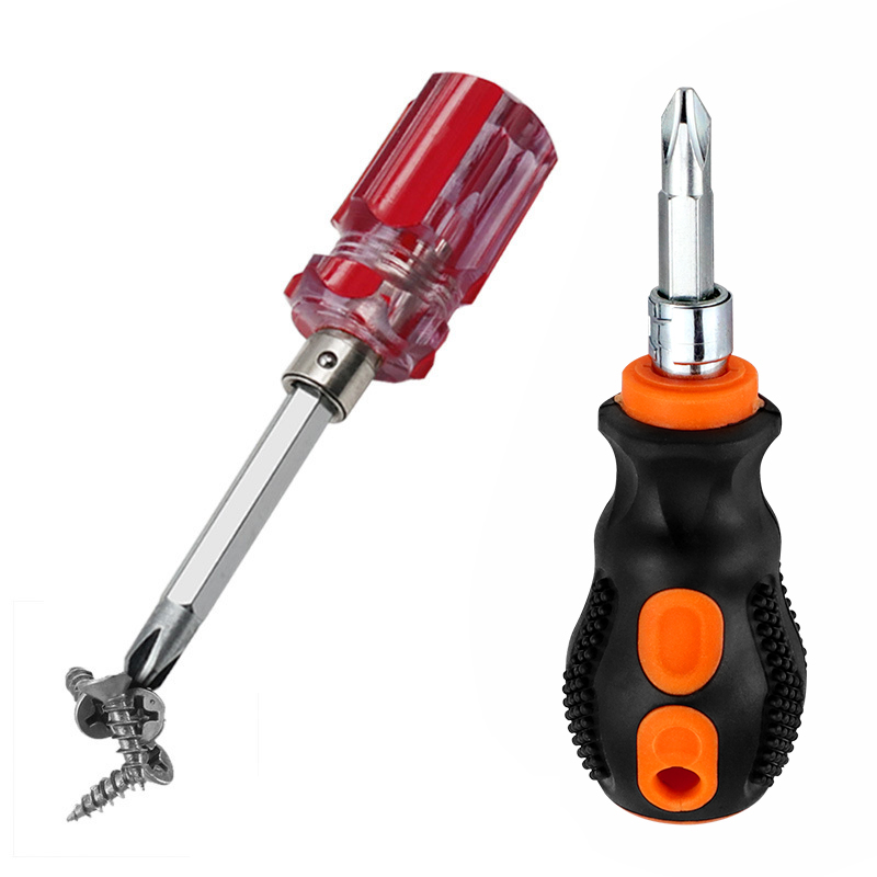 Small Carrot Screwdriver, Mini Portable Transparent Head, Precision Handle Tool for Car Repair