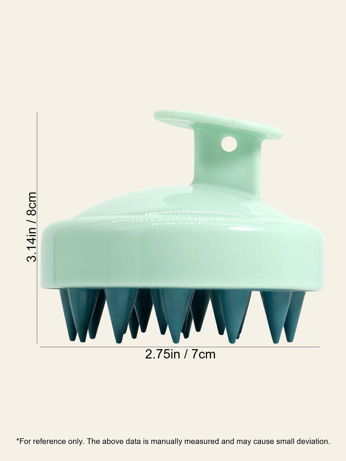 Silicone Spa Scalp Massager Brush – Ergonomic Deep-Clean Shampoo Comb & Scalp Massage Tool
