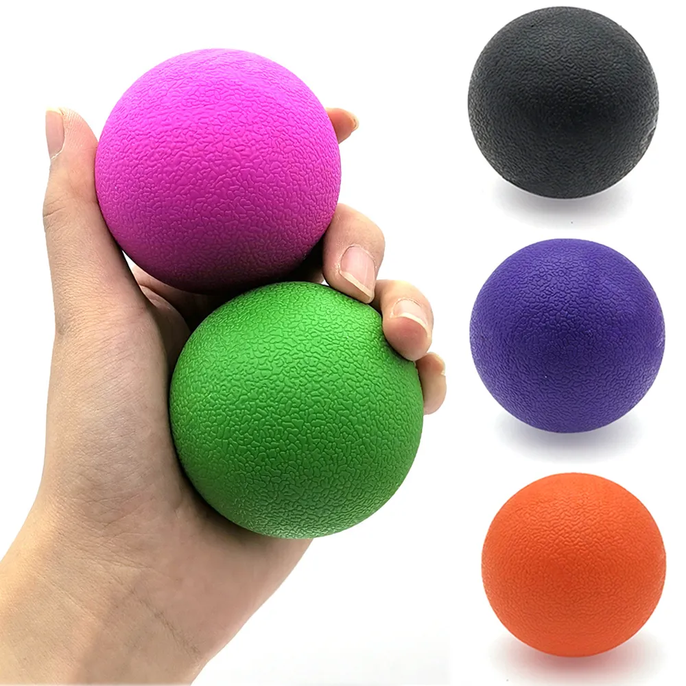 Peanut Massage Ball, Lacrosse Muscle Relaxation for Fitness, Yoga, Trigger Point Pain Relief