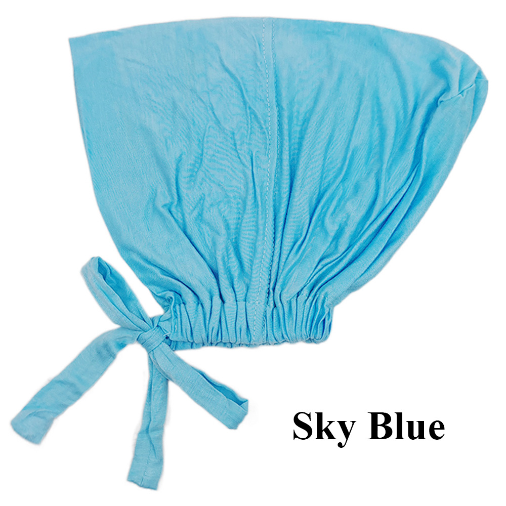 Women Soft Modal Inner Hijab Cap Islamic Underscarf Bonnet Turban Hat Headwrap Turbante Mujer Lightweight Breathable