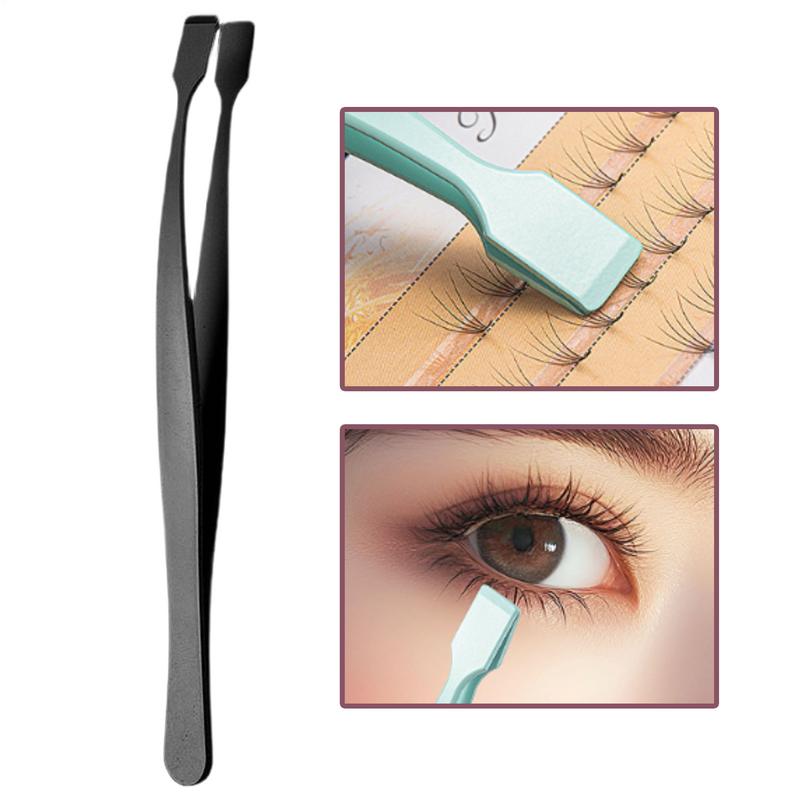 Precise Lash Applicator Tool for Eyelash Cluster Separation – Non-Slip Tweezer for Travel & Salon Use